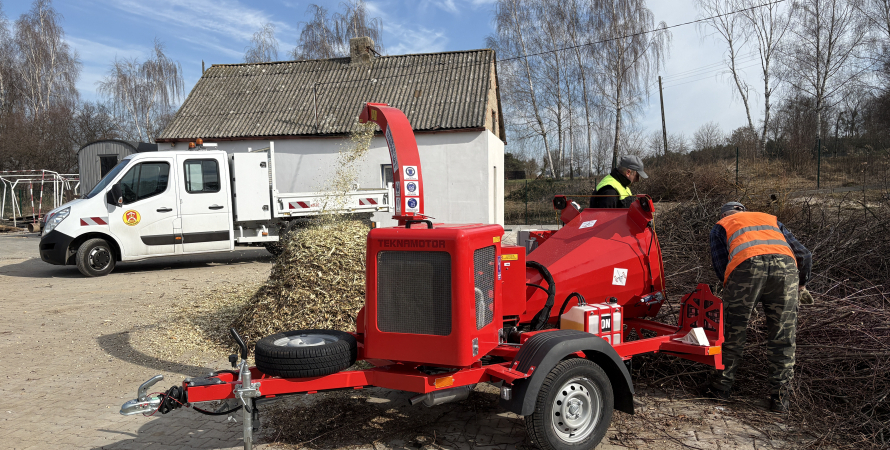 Wiosenne porządki z nowym rębakiem