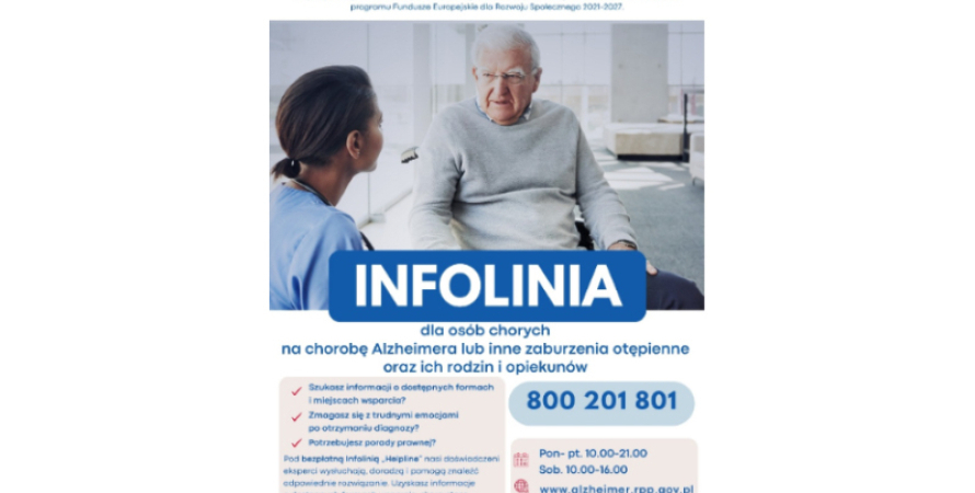 Infolinia ,,Helpline” dla osób chorych na...
