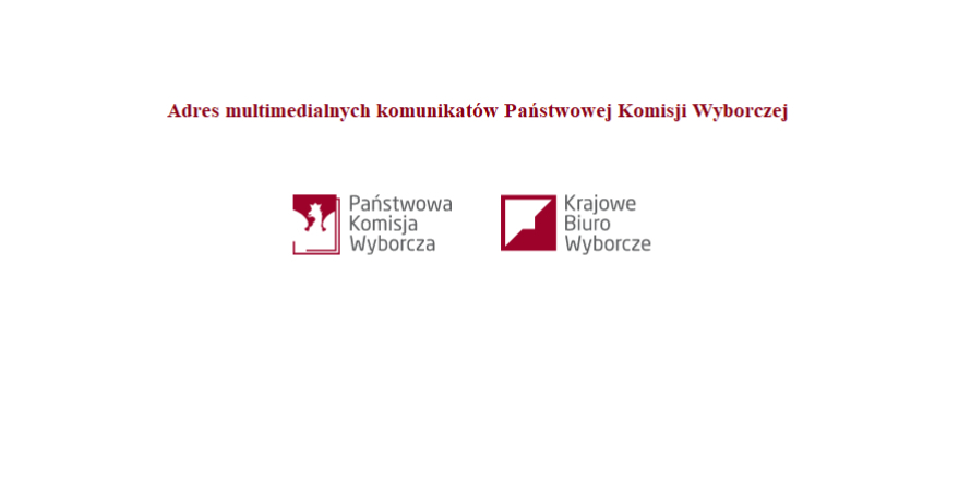 Adres multimedialnych komunikatów Państwowej...