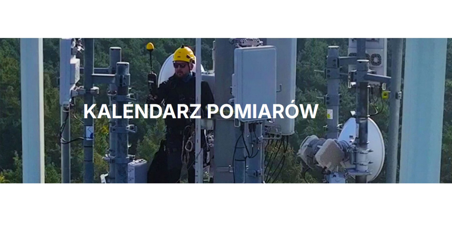 Kalendarz pomiarów poziomu pól...