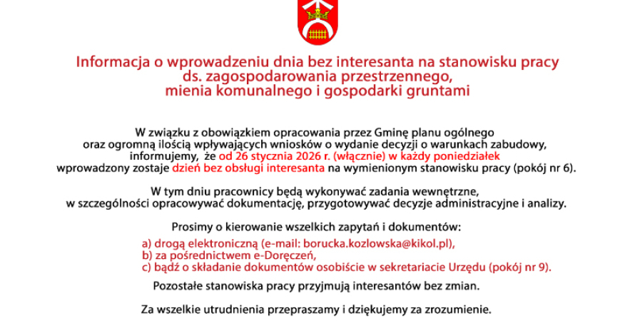 Dzień bez interesanta na stanowisku... -...