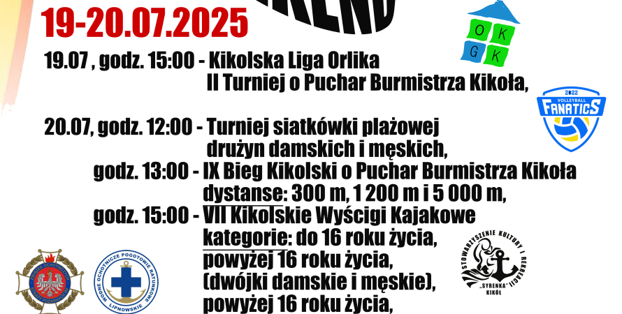 SPORTOWY WEEKEND W KIKOLE