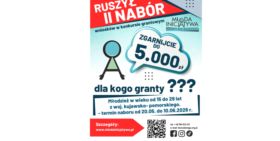 II nabór wniosków w ramach programu grantowego...