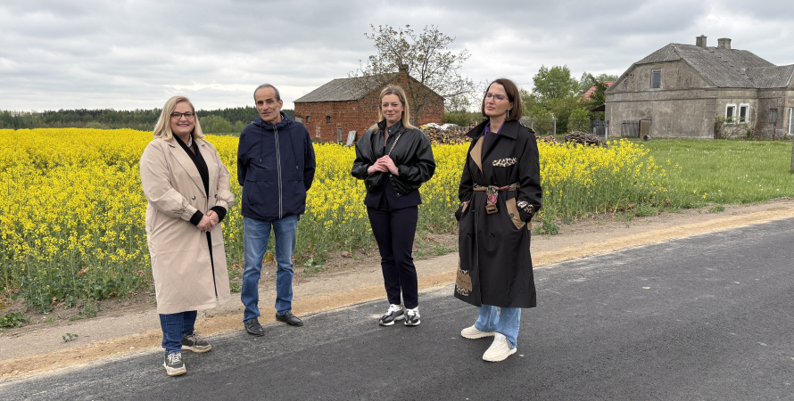 Odbiór drogi Moszczonne – Kołat